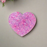 Picking Pad - Pink Heart 8.5cm